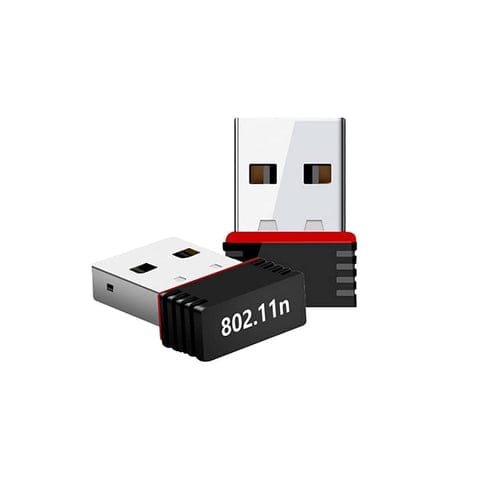 Wireless Mini Wi-Fi Network Adapter with Driver CD