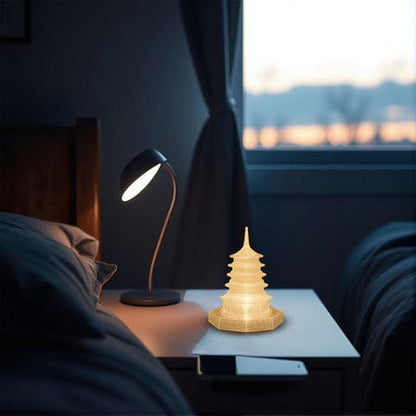 Premium LED Crystal Pagoda Decorative Light