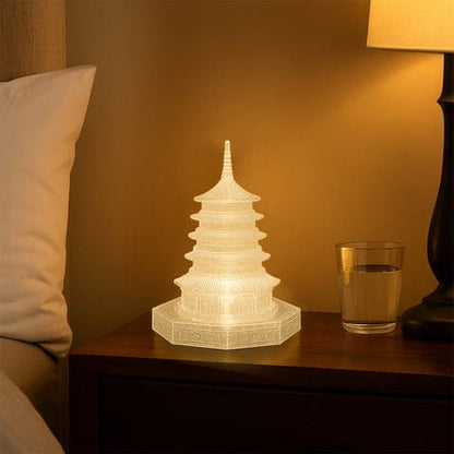 Premium LED Crystal Pagoda Decorative Light