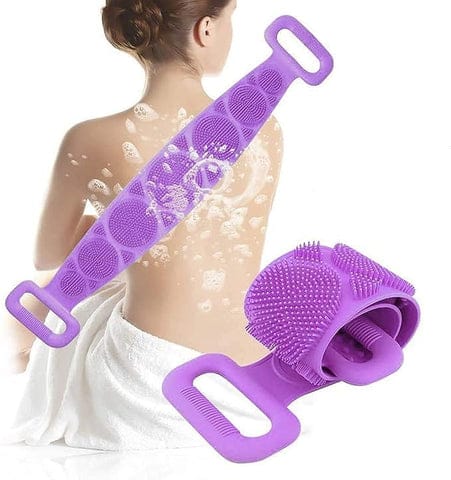 Silicone Bath Body Brush – Exfoliating Long Back Scrubber (60 cm)