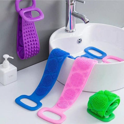 Silicone Bath Body Brush – Exfoliating Long Back Scrubber (60 cm)