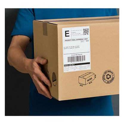 Thermal Transfer Barcode Labels – 100 × 150 mm (4” × 6”) | White Paper