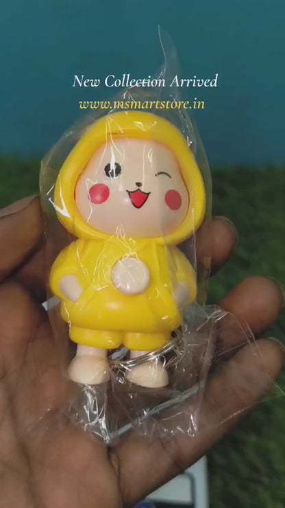Cartoon Character Design Cute Action Figure Keychain (1 Pc – Assorted Design)