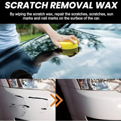 Scratch Removal Wax – Car Scratch Repair & Surface Restorer (60ml) with Sponge Applicator