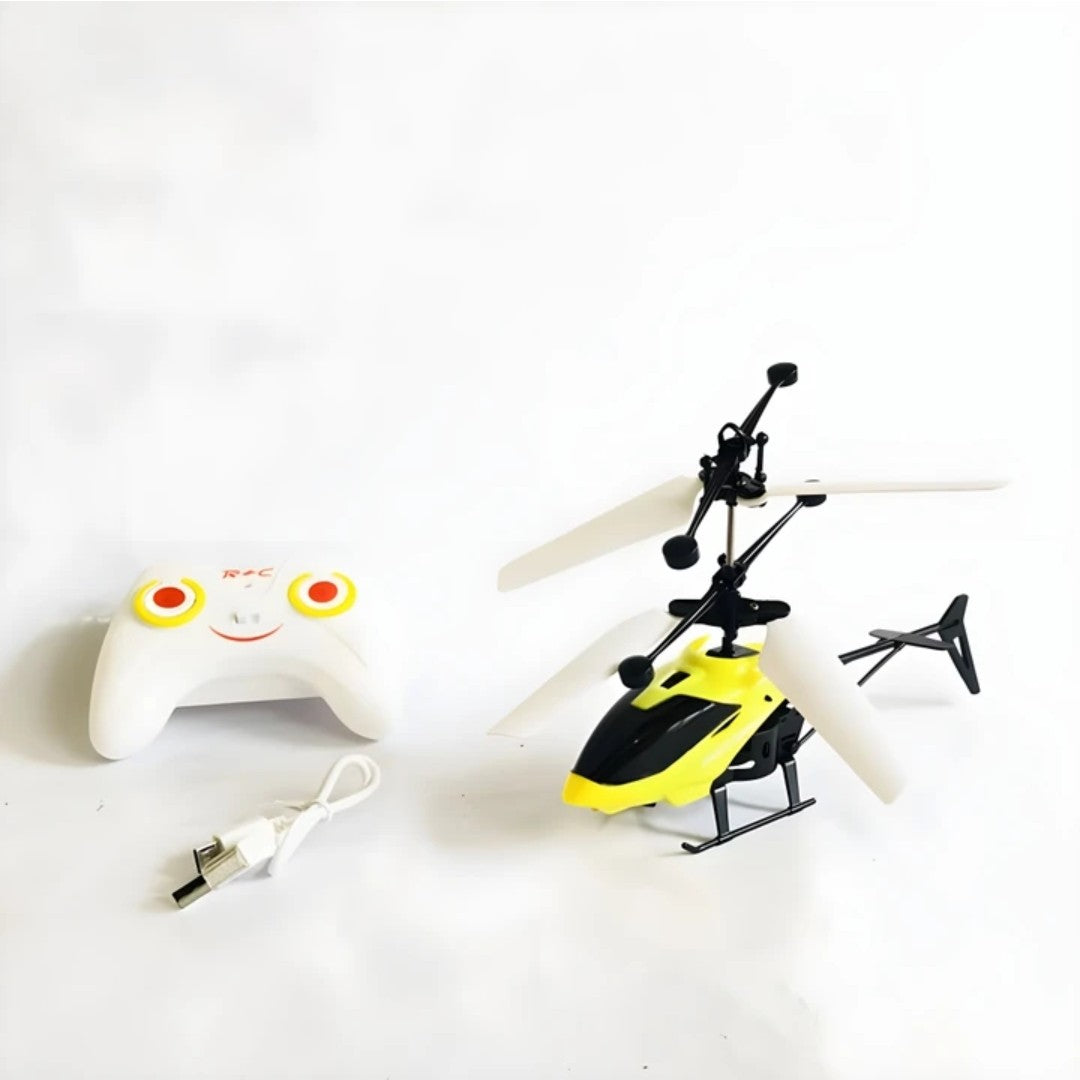 Remote Control Stunt Helicopter Toy for Kids – 360° Flip, Infrared Obstacle Sensor, Multi-Color (Red, Yellow, Green, Blue)