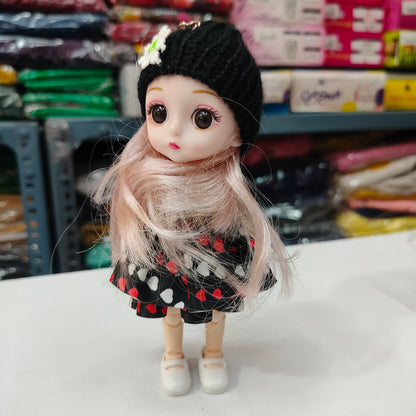 6-Inch Mini Fabric Doll Keychain – Lightweight Charm for Keys, Bags & Backpacks