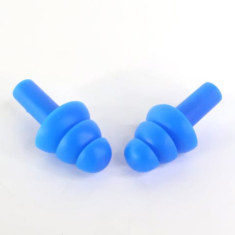 Reusable Silicone Swimming Ear Plugs – Triple Flange Waterproof Design (1 Pair)