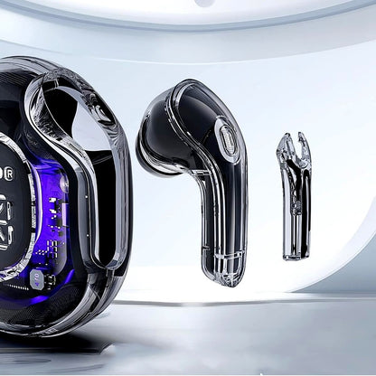Wireless Bluetooth 5.3 In-Ear Earbuds with ENC Noise Cancellation & LED Display