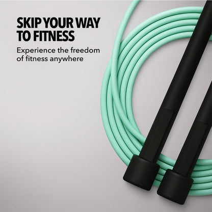 High-Speed Skipping Rope with Foam Padded Handles (Approx. 3 Meter)