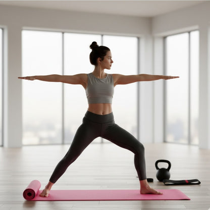 Yoga Mat Eco Friendly For Fitness & gym - Non-Slip Exercise Mat (180×60cm)