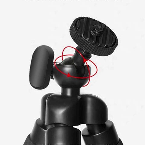 Flexible Mini Tripod Stand with Adjustable Mobile Holder