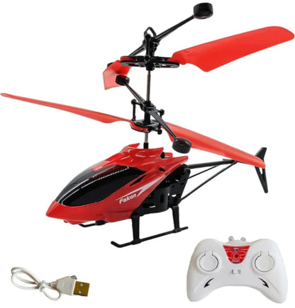 Remote Control Stunt Helicopter Toy for Kids – 360° Flip, Infrared Obstacle Sensor, Multi-Color (Red, Yellow, Green, Blue)