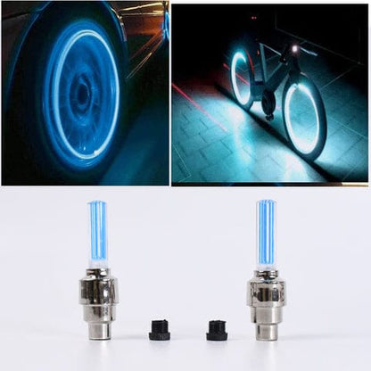 LED Tire Valve Cap Lights – Universal Fit