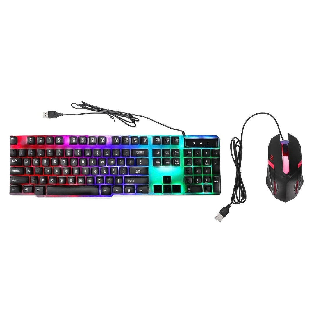 104-Key Wired Gaming Keyboard & Mouse Combo (2 Pc Set)