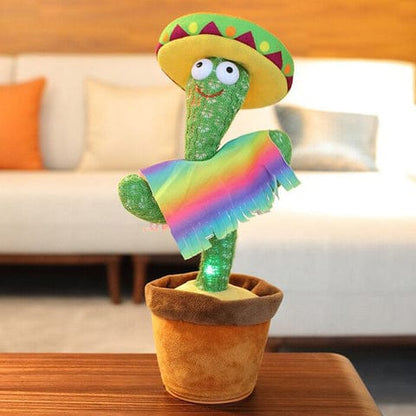 Electronic Dancing Cactus Toy – Talking, Singing & Recording Plush Toy for Kids