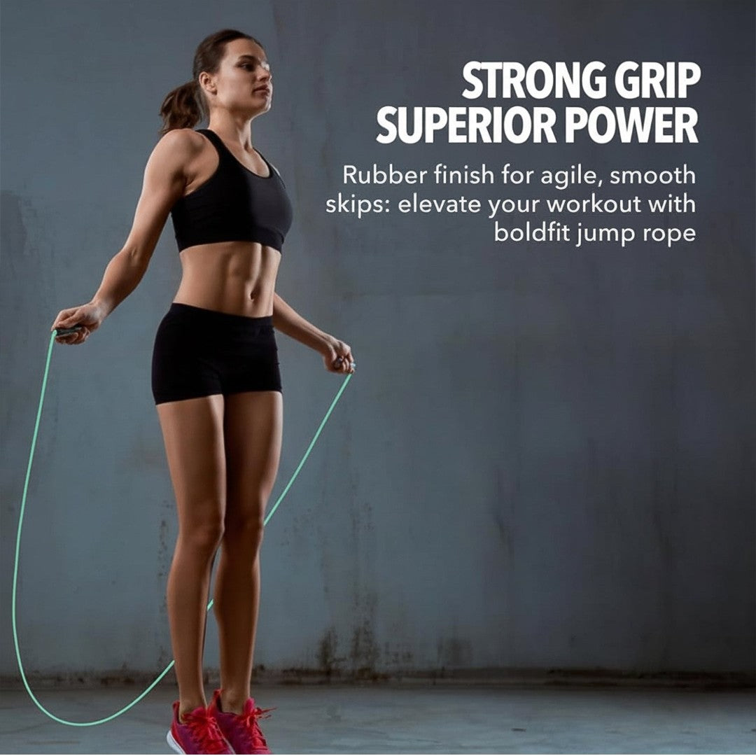 High-Speed Skipping Rope with Foam Padded Handles (Approx. 3 Meter)