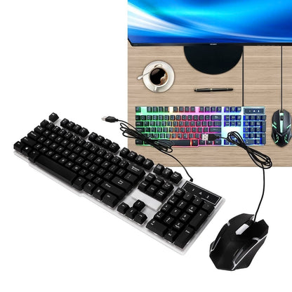 104-Key Wired Gaming Keyboard & Mouse Combo (2 Pc Set)