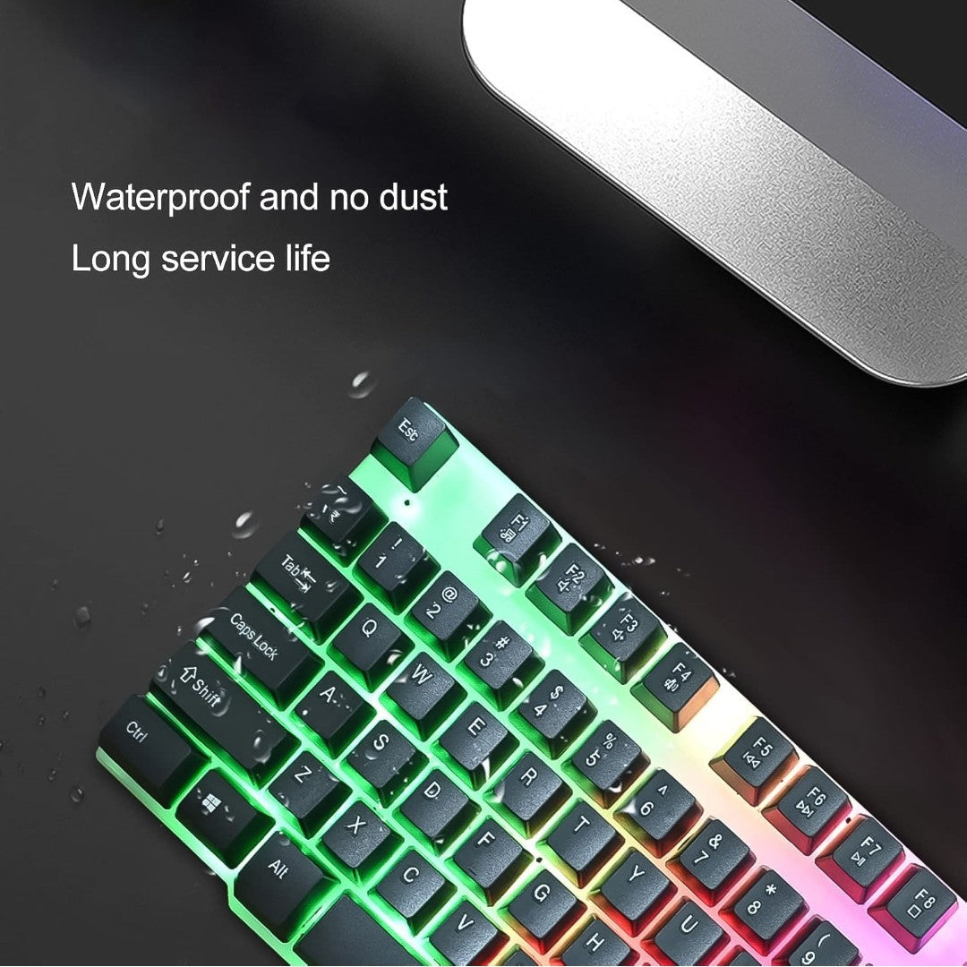 104-Key Wired Gaming Keyboard & Mouse Combo (2 Pc Set)
