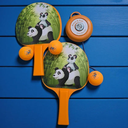 Hanging Table Tennis Trainer Set for Kids – Panda Design