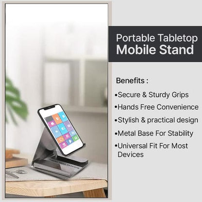 Premium Small Desktop Mobile Phone Stand Holder for Smartphones