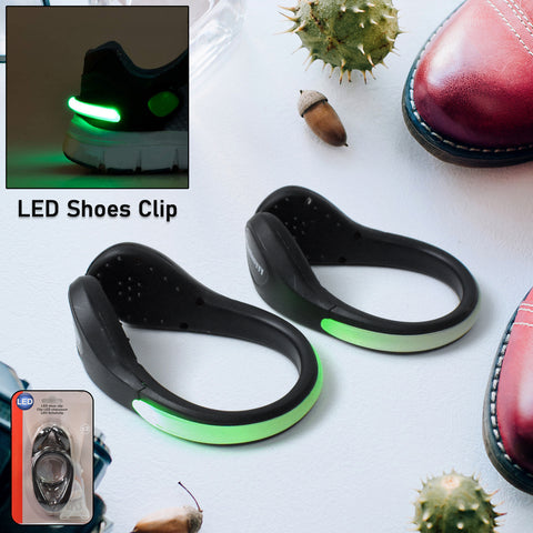 LED Shoes Clip Lights for Night Running (1 Pair)