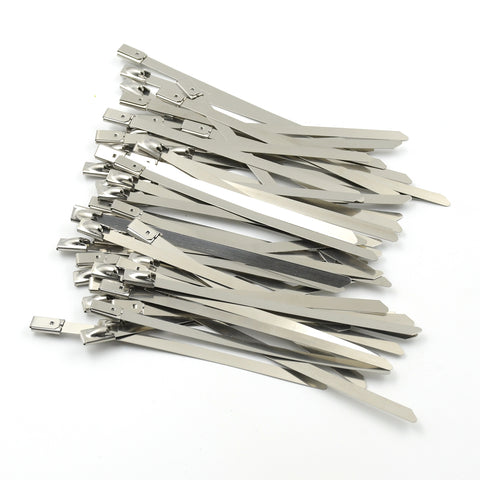 Stainless Steel Cable Tie – 100 Pcs (4.6 × 100 mm)