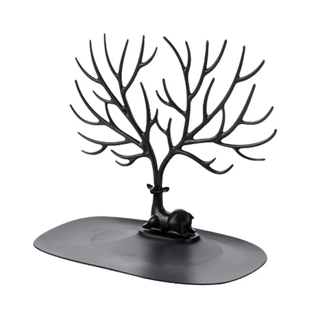 Deer Antler Jewelry Holder – Tree Design Jewelry Organizer Stand