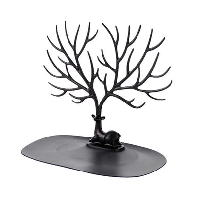 Deer Antler Jewelry Holder – Tree Design Jewelry Organizer Stand