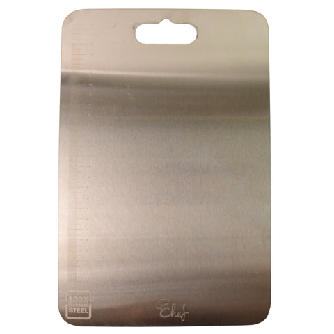 Stainless Steel Cutting Board with Scale – 31 × 20 cm