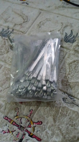 Stainless Steel Cable Tie – 100 Pcs (4.6 × 100 mm)
